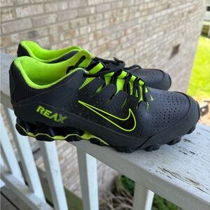 Nike Black and Neon Yellow Training Sneakers